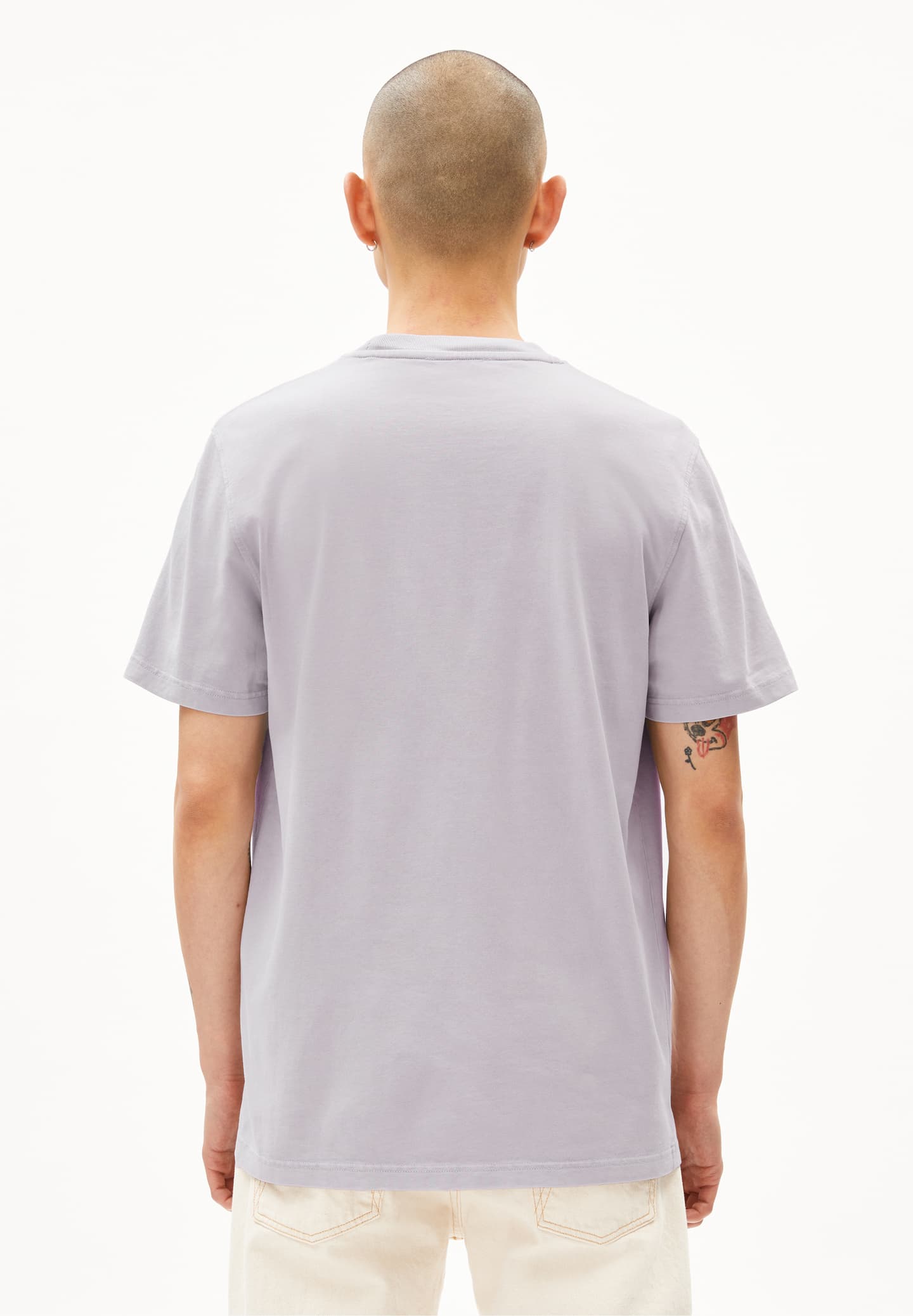 Tricou MAARKOS GMT Dye soft Lilac Washed