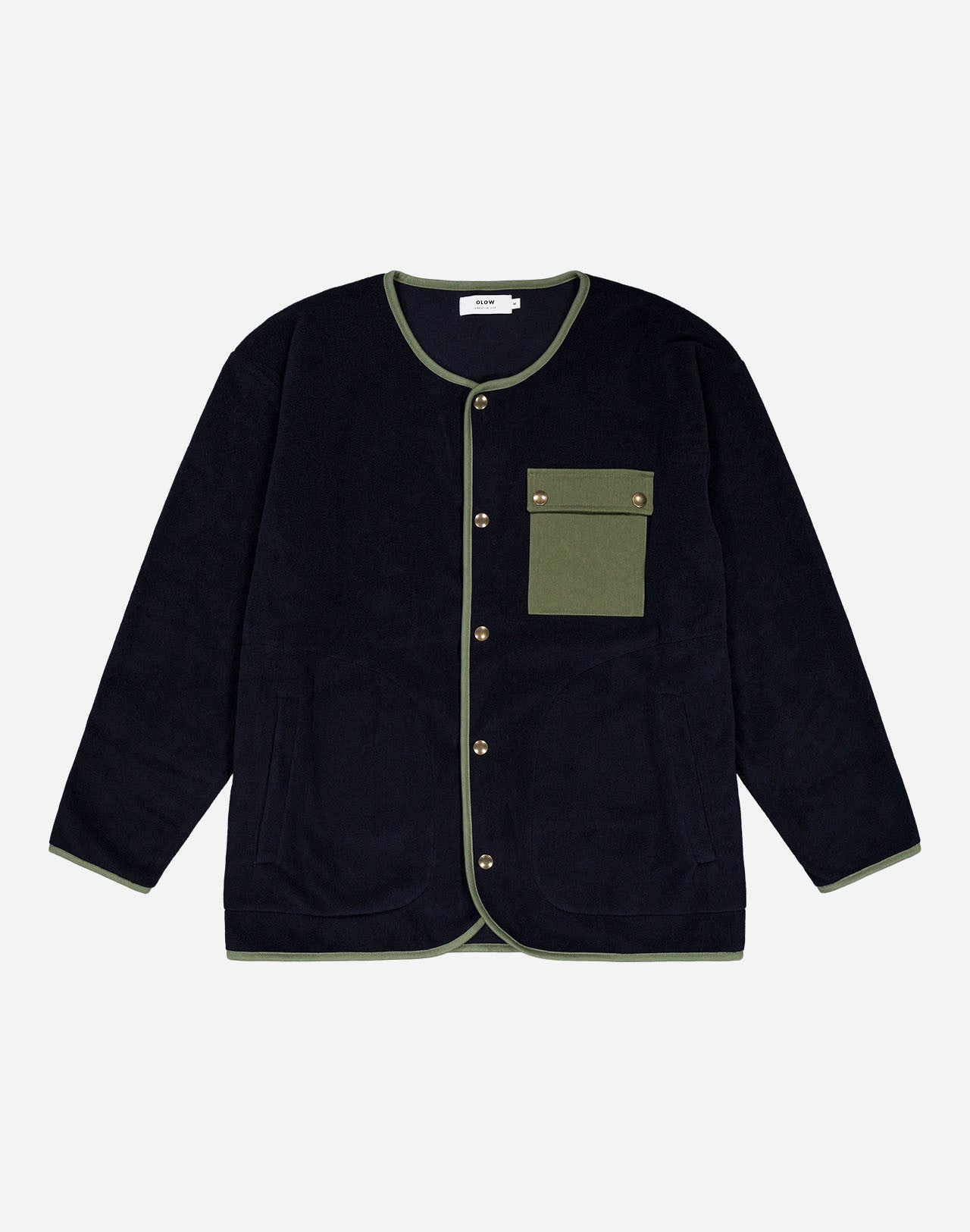 Jachetă Fleece OKINA Navy