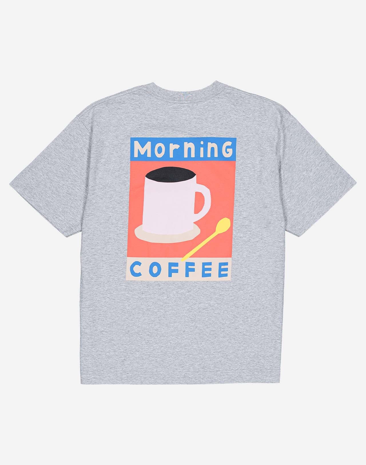 Tricou MORNING COFFEE Grey