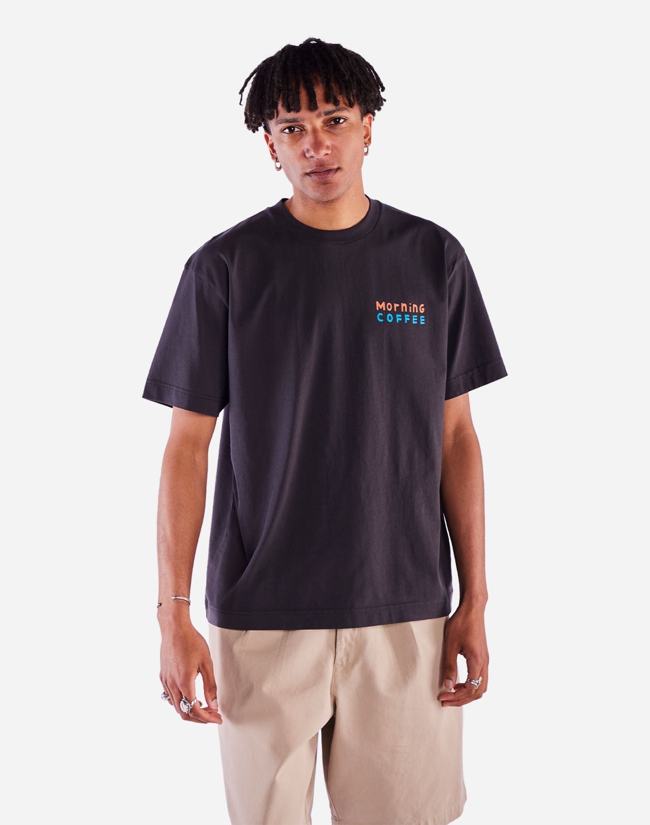 Tricou MORNING COFFEE Black