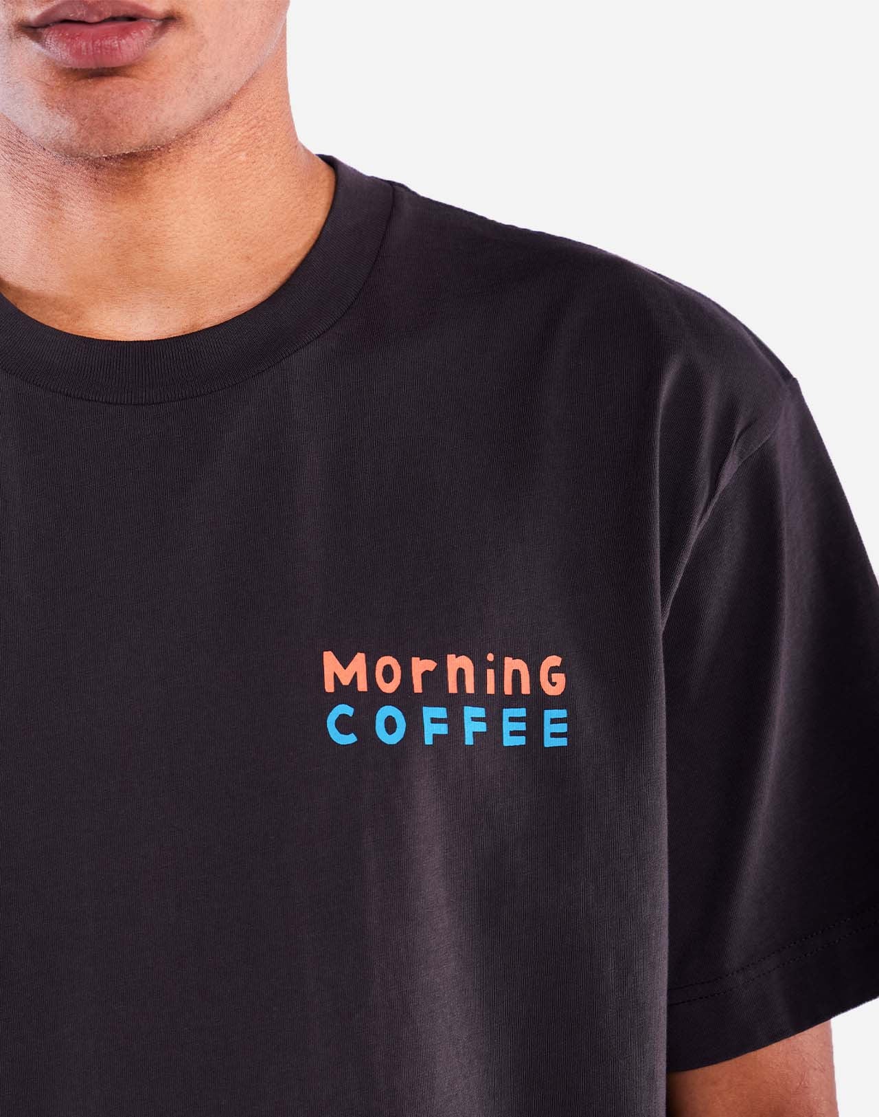 Tricou MORNING COFFEE Black