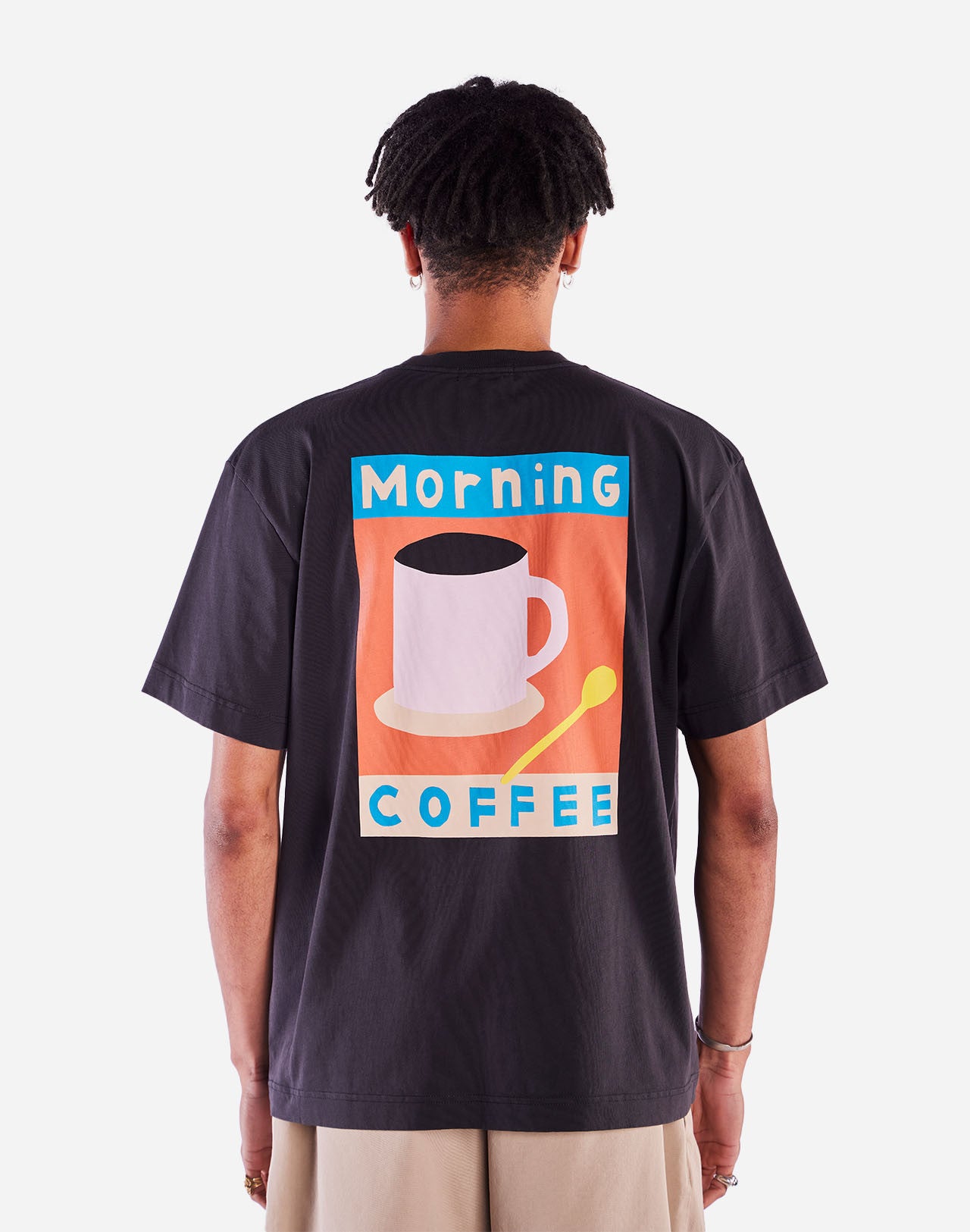 Tricou MORNING COFFEE Black
