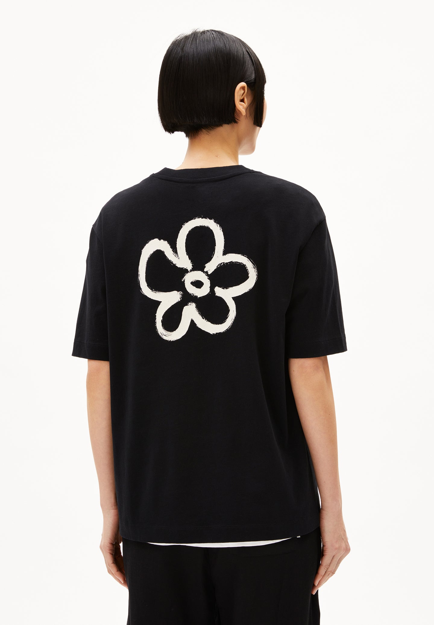 Tricou BACK FLOWAA Black