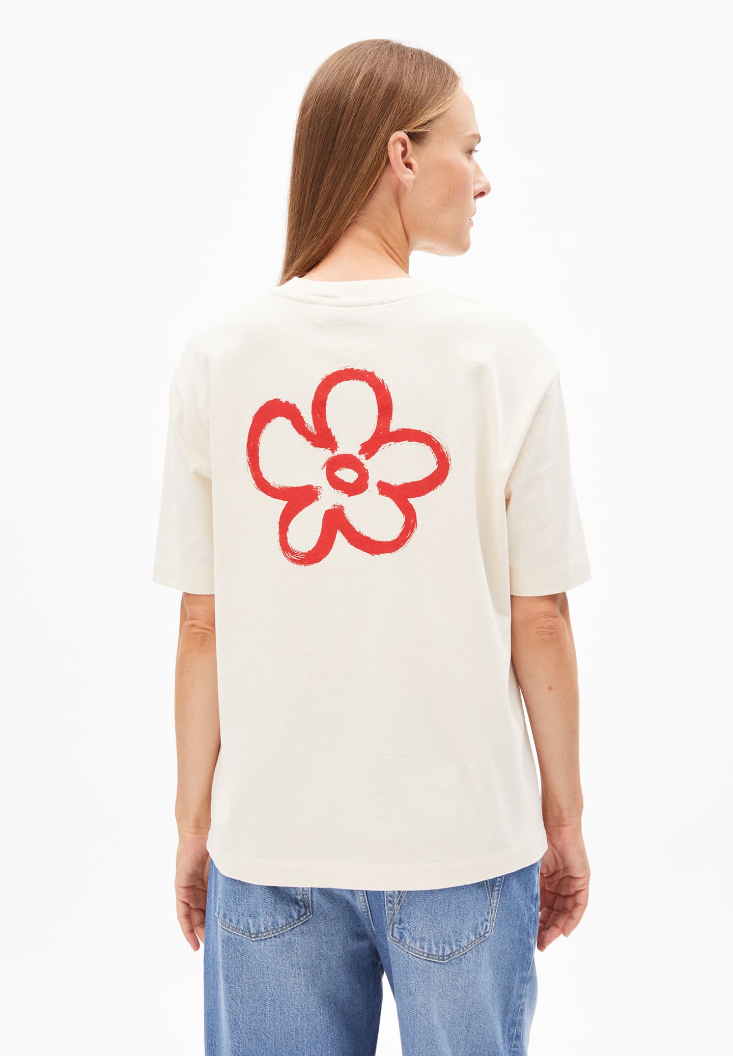 Tricou BACK FLOWAA Undyed