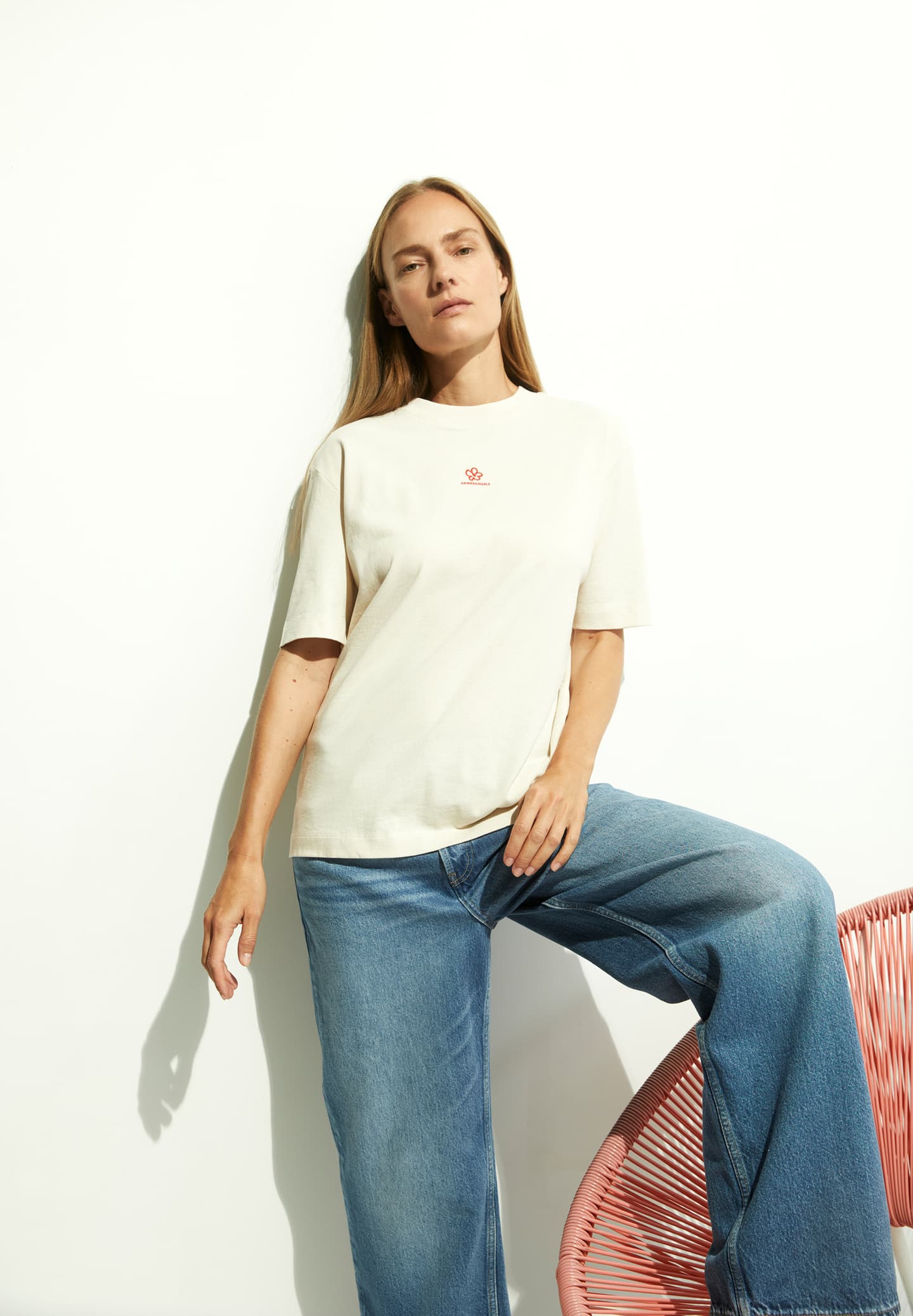 Tricou BACK FLOWAA Undyed