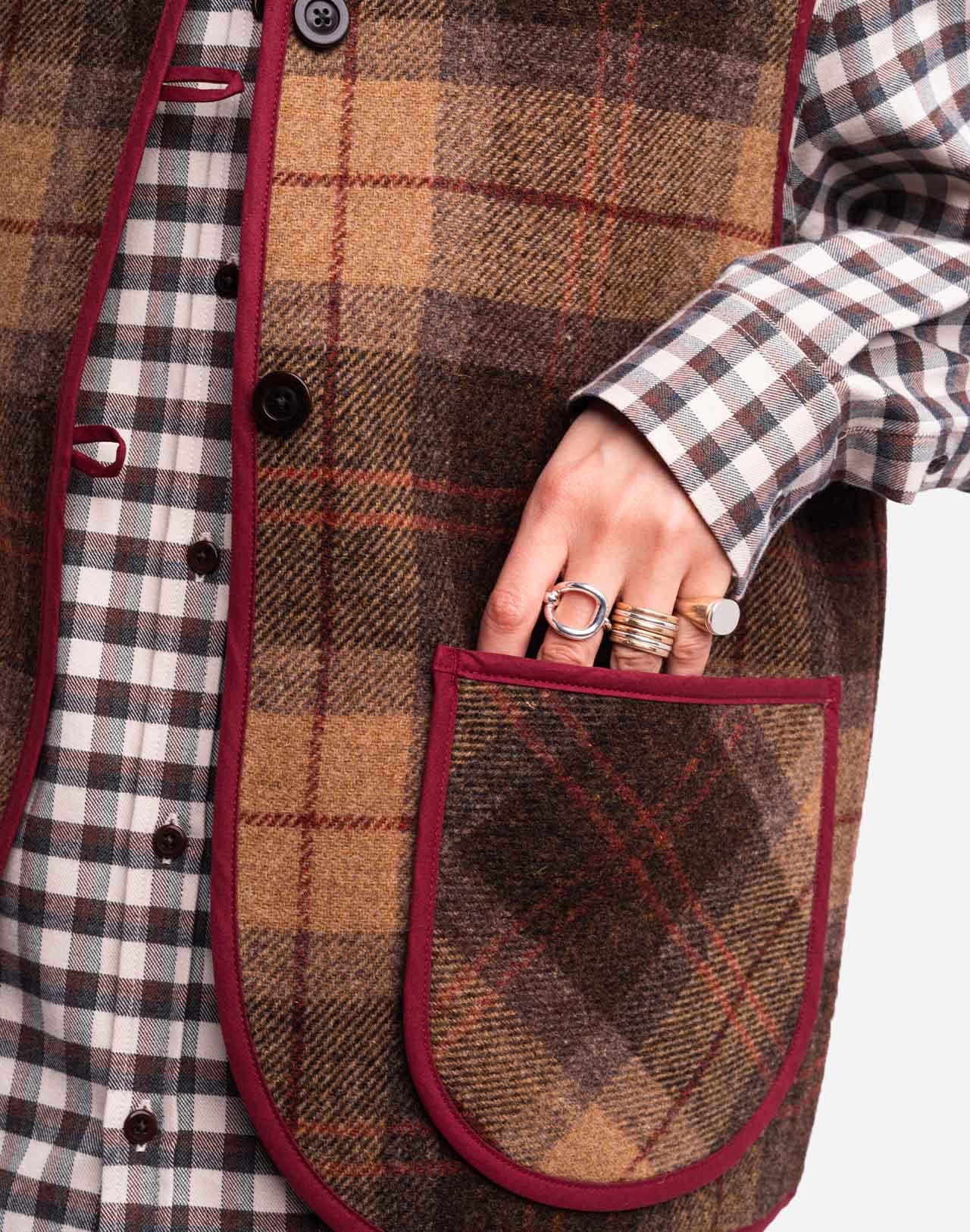 Vestǎ lânǎ SHEPHERD Tartan
