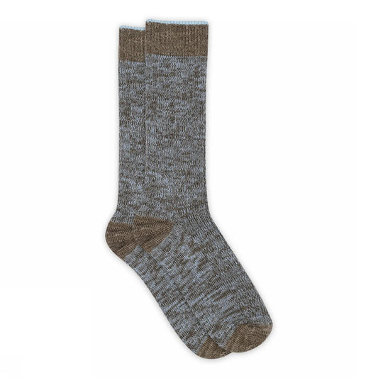 Șosete ULRIKA Wool Rib Blue Bell