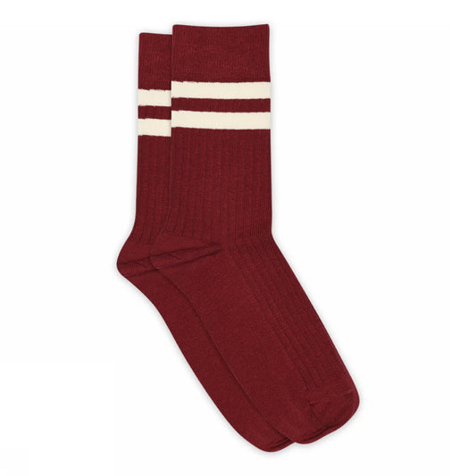 Șosete TINA Bumbac Rib Karanda Red
