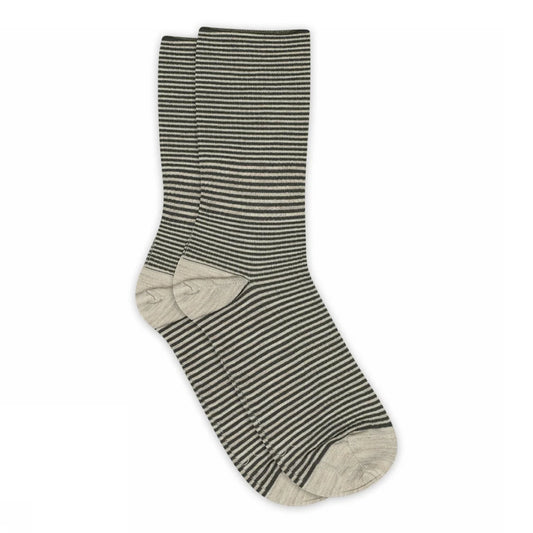 Șosete FENJA Wool Rib Light Brown