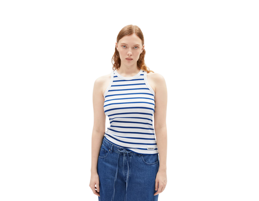 Maieu KANITAA STRIPES White Lapis Blue