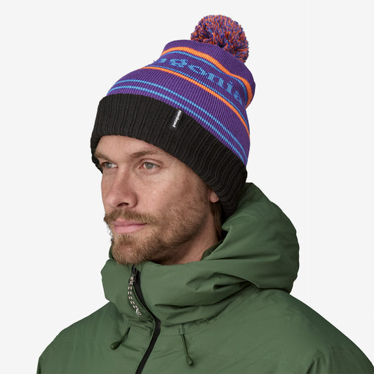 Beanie POWDER TOWN Park Stripe Purple