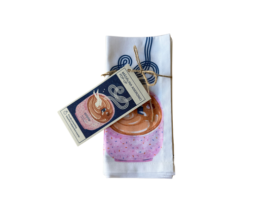 MADALINA ANDRONIC Kitchen Towels Set Natural