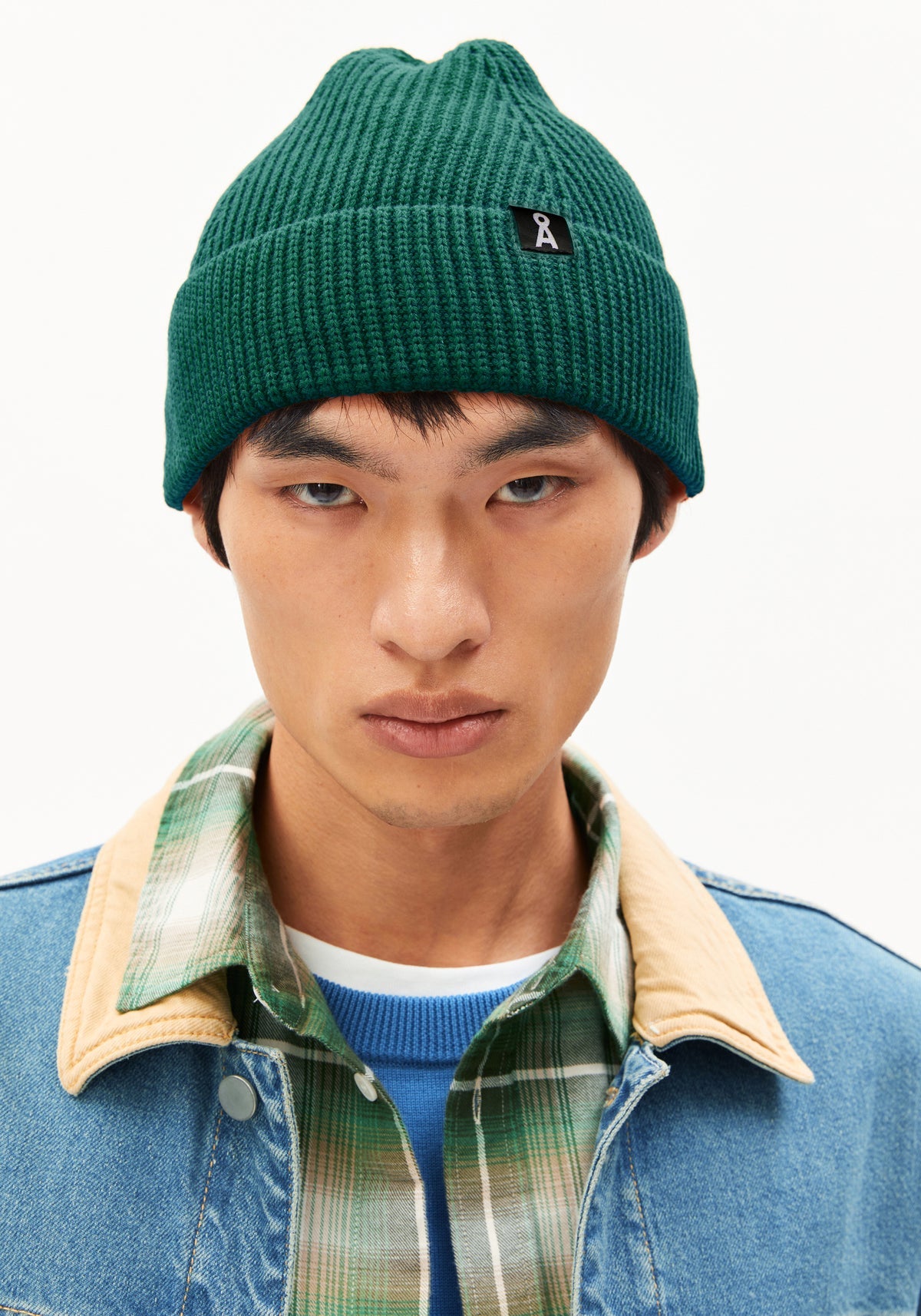Beanie NILDAAO WOOL Emerald Green