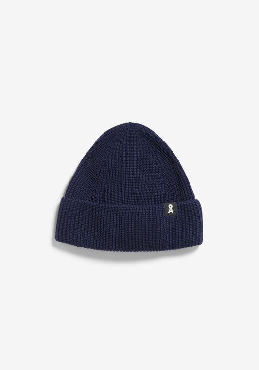 Beanie NILDAAO WOOL Tinted Navy