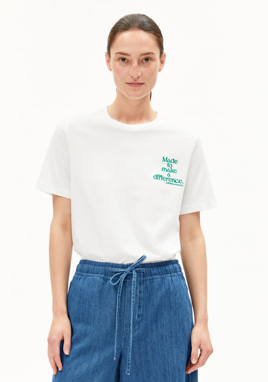 Tricou LUALAA DIFFERENCE White