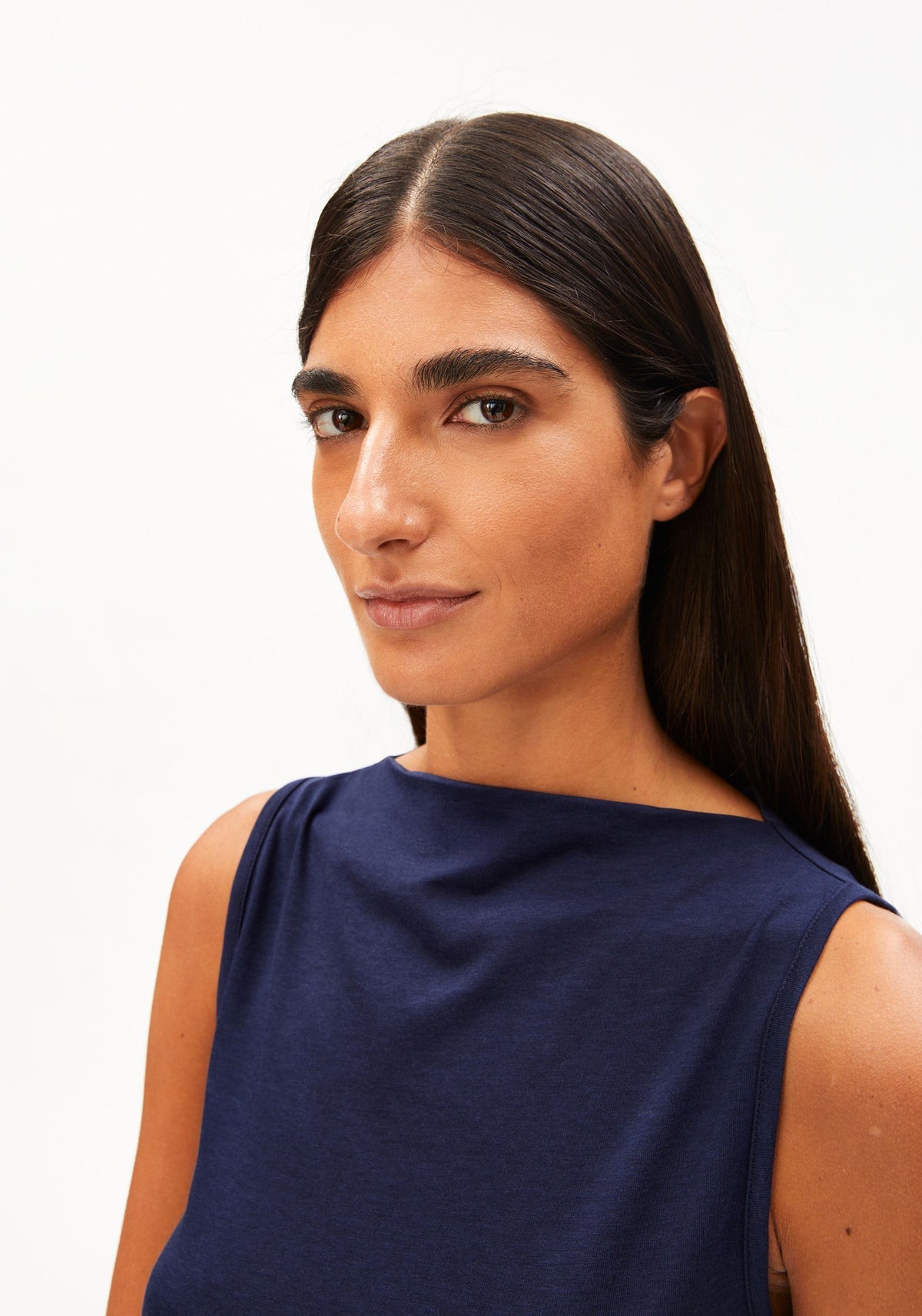 Top LAMINIAA Tinted Navy