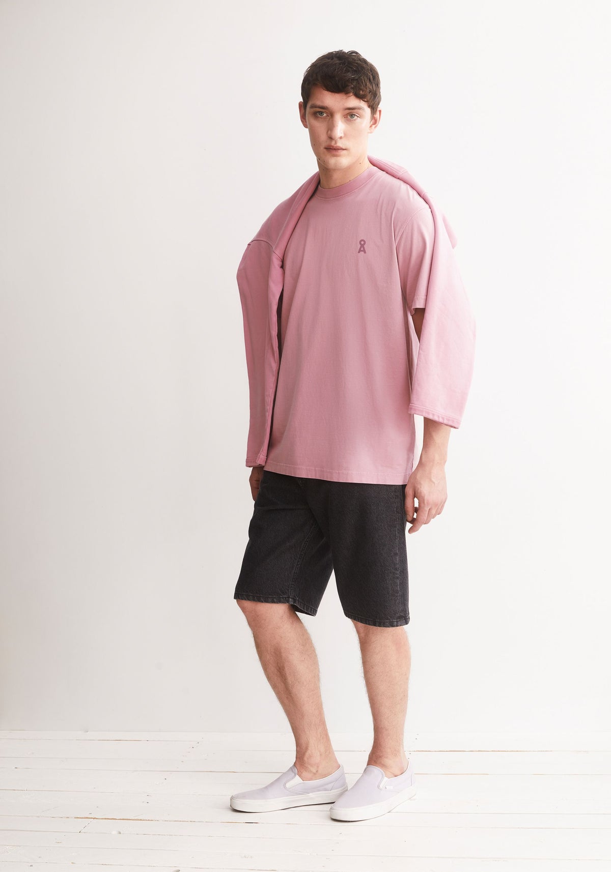 Tricou MAARKOS ICONIC Washed Berry