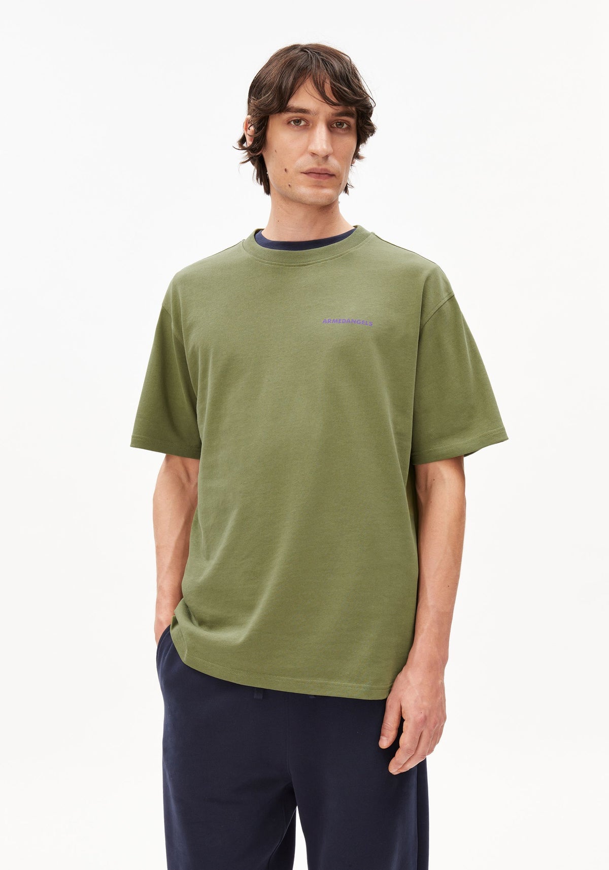 Tricou MAARKOS OUTGROWN Fatigue Green