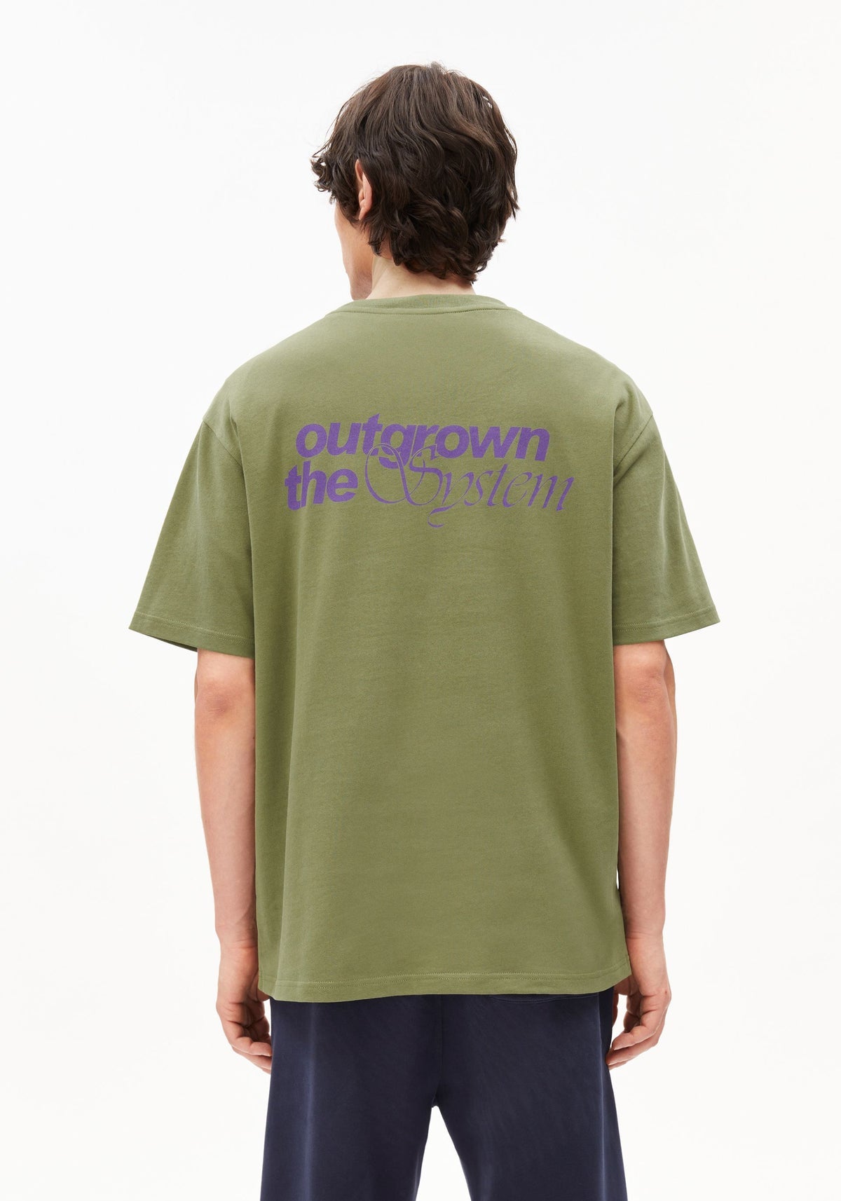 Tricou MAARKOS OUTGROWN Fatigue Green