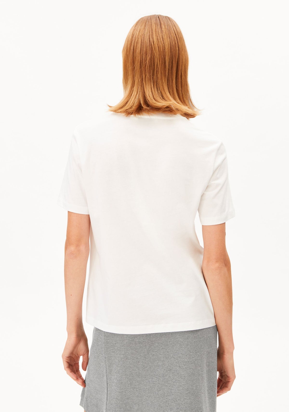 Tricou LUALAA EMBRO White