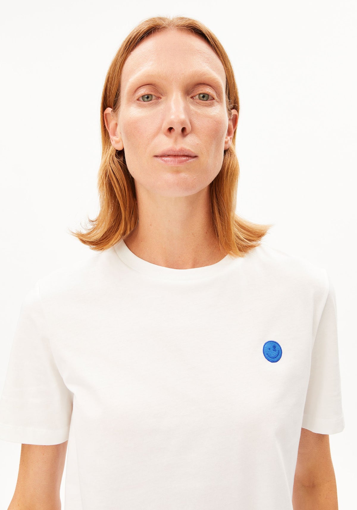 Tricou LUALAA EMBRO White