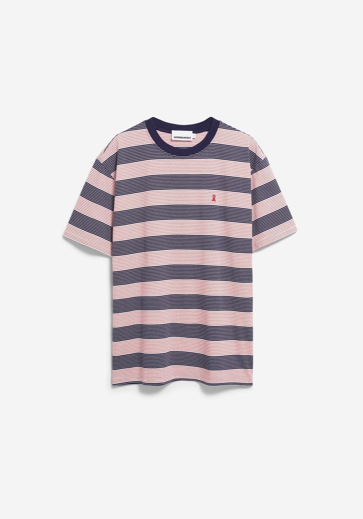Tricou MAARKOS STRIPES Tinted Navy