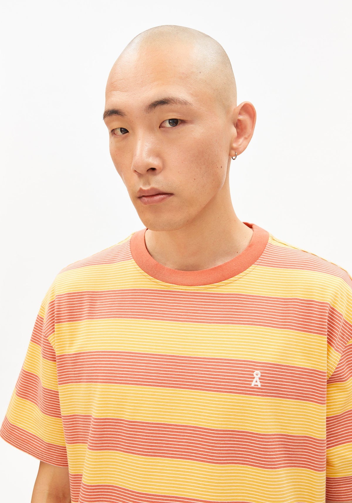 Tricou MAARKOS STRIPES Sunflower