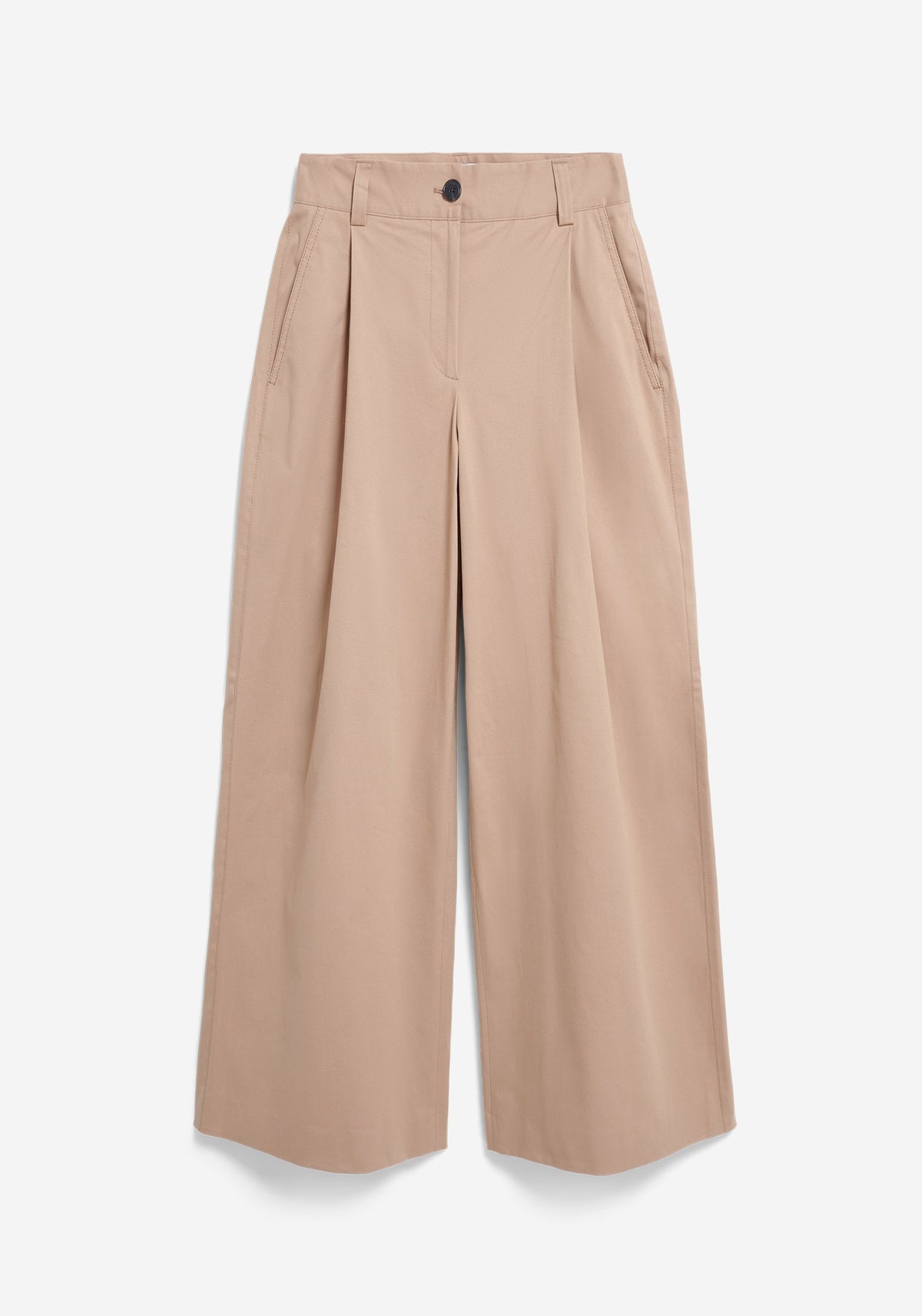 Pantaloni WIDE CHINO True Camel
