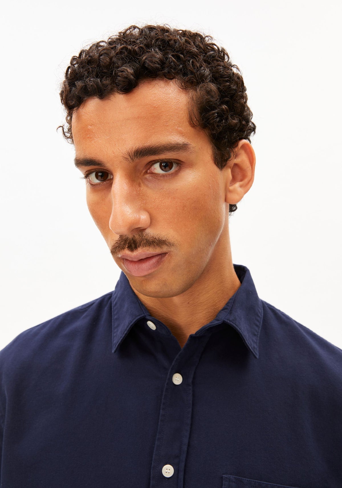 Cǎmaşǎ COTTON LINO Tinted Navy