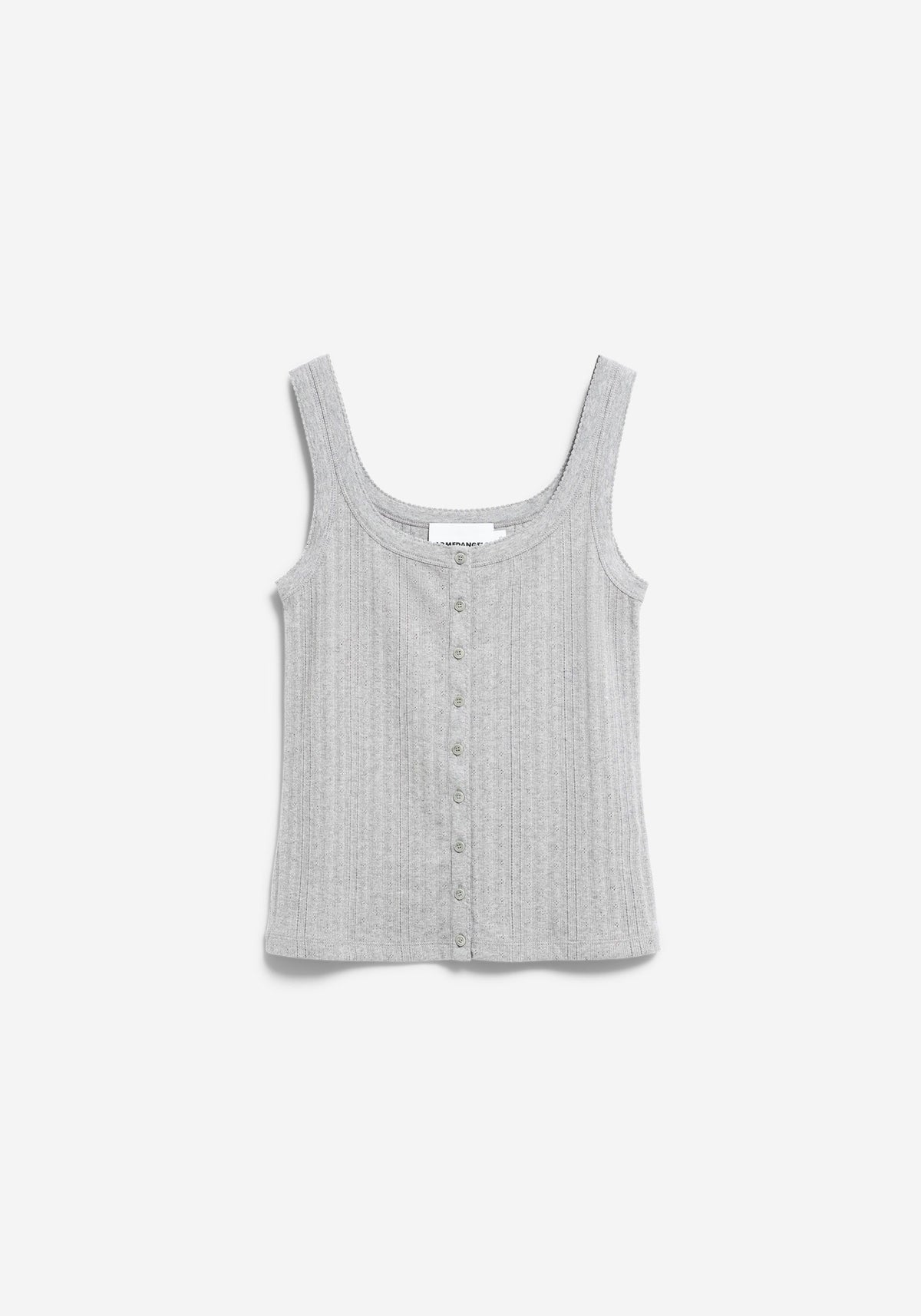 Top POINTELLE Silver Melange