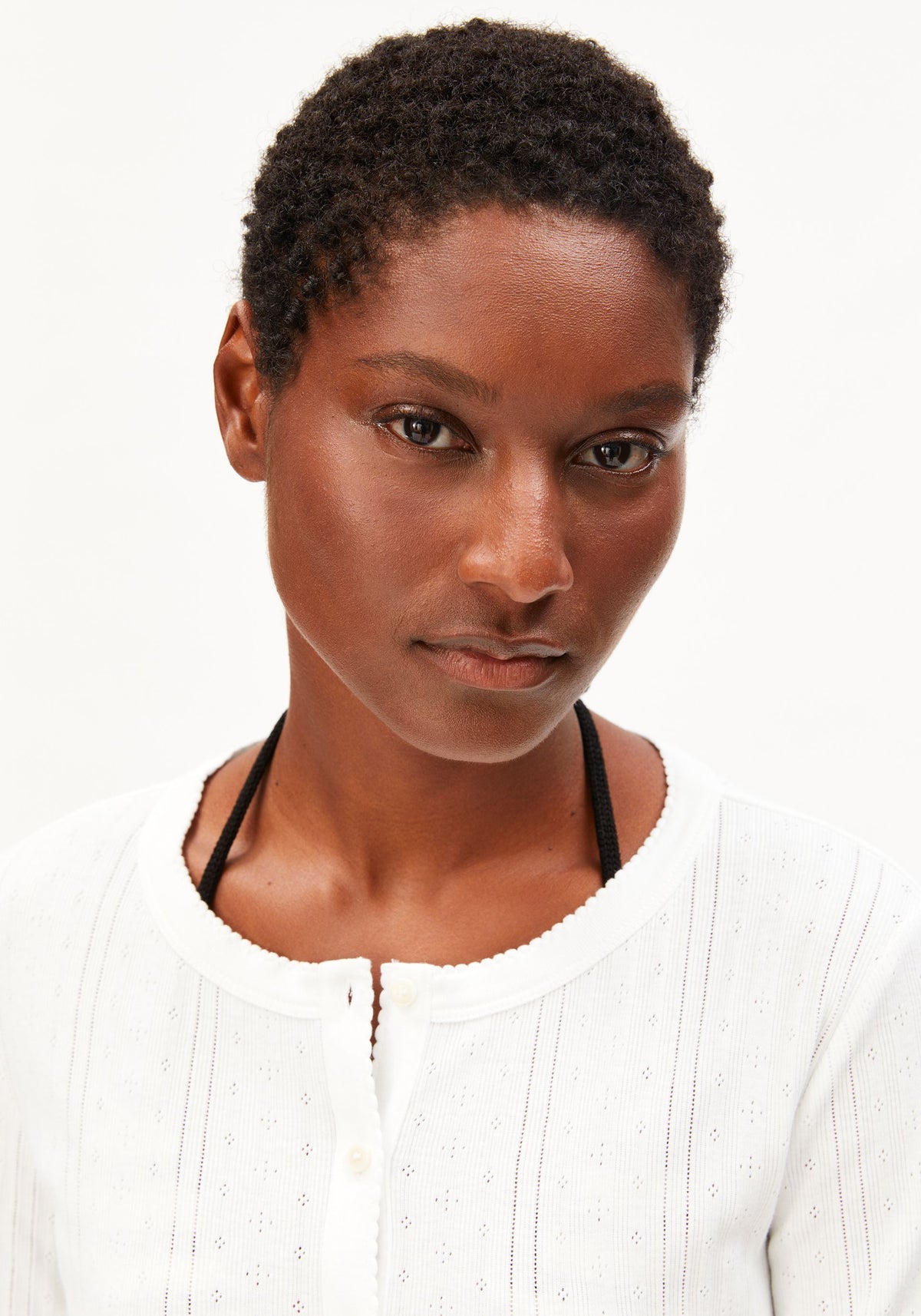 Cardigan POINTELLE White