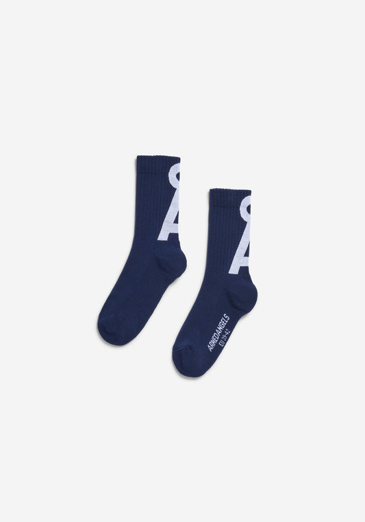 Șosete SAAMUS SHORT Tinted Navy Broken White