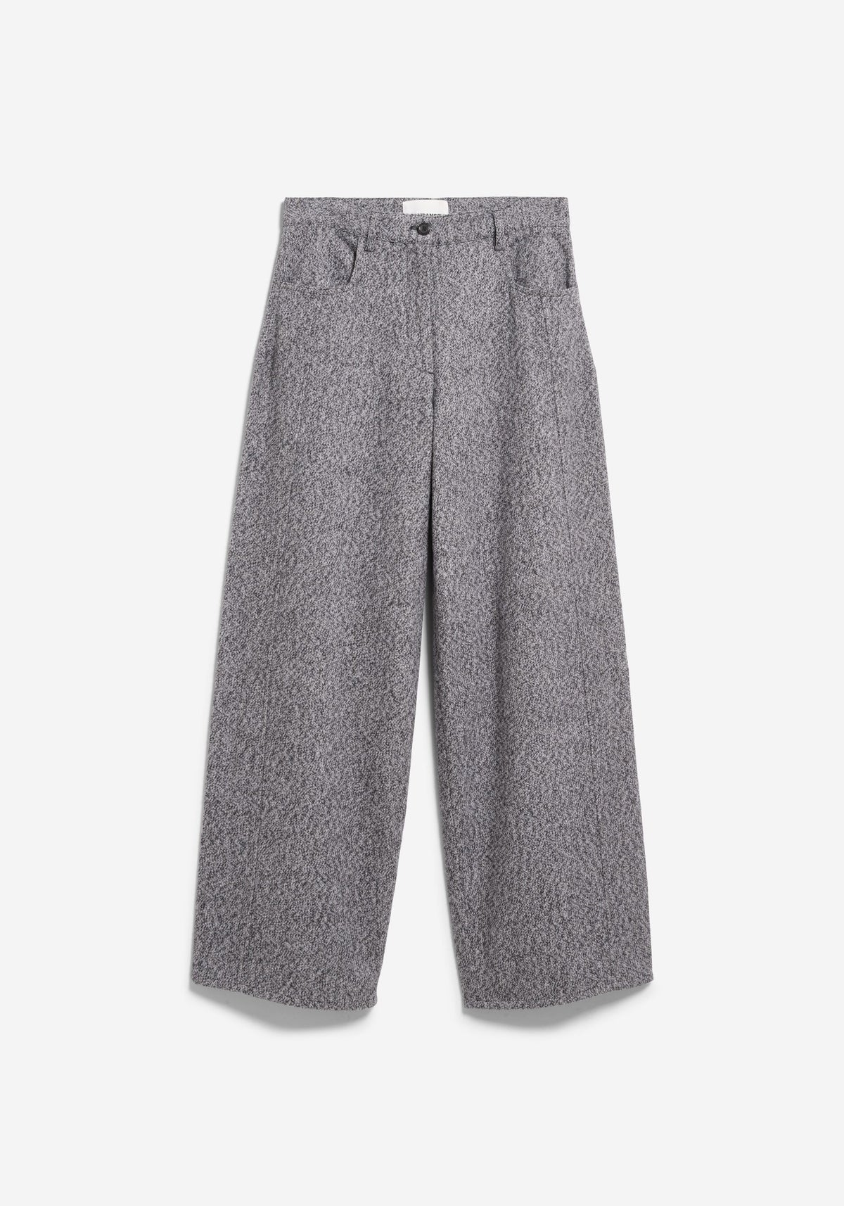 Pantaloni TWEED BARREL Mid Grey