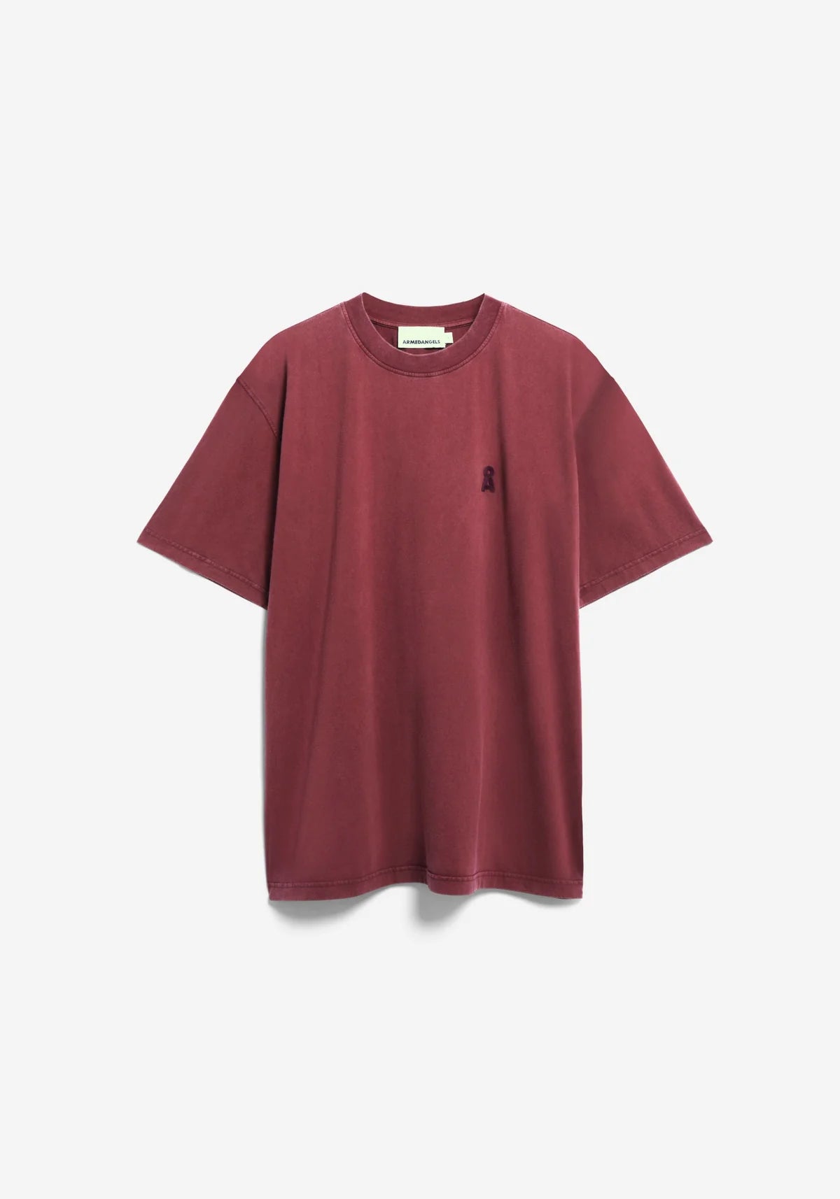 Tricou MAARKOS ICONIC Velvet Red Washed