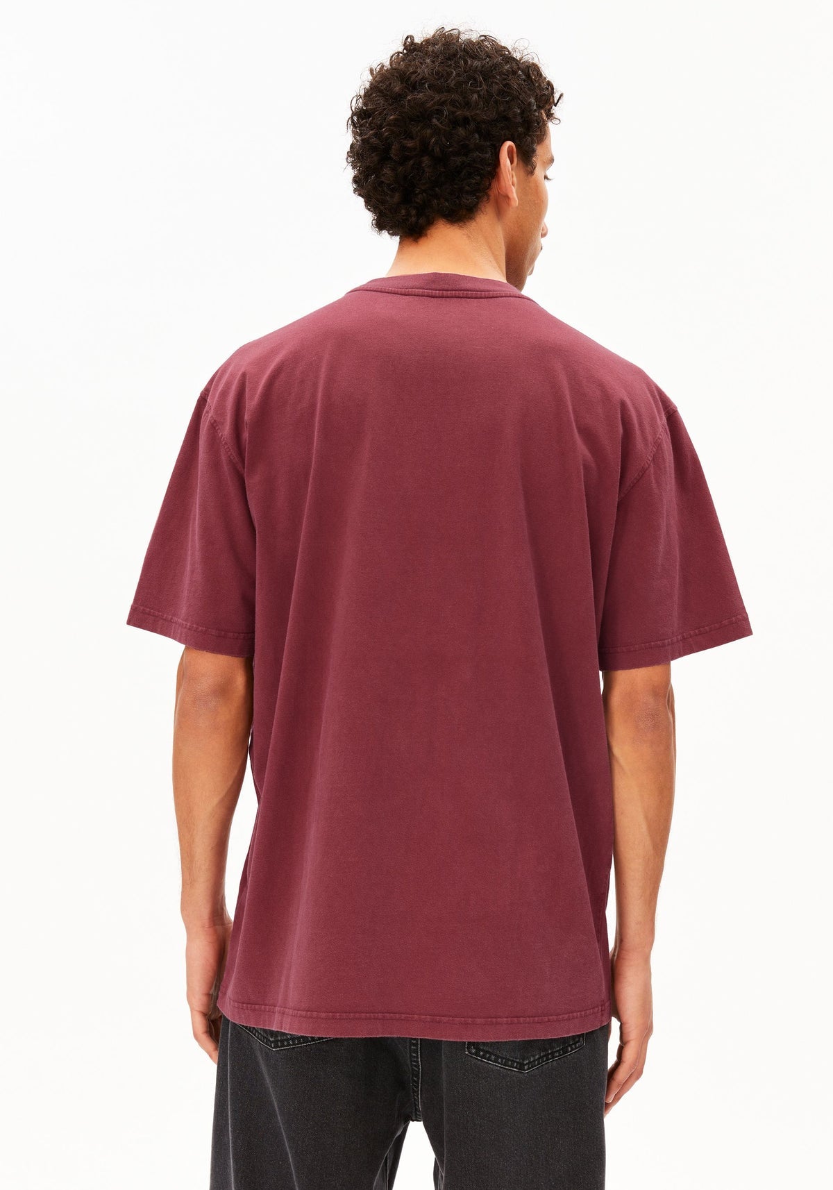 Tricou MAARKOS ICONIC Velvet Red Washed