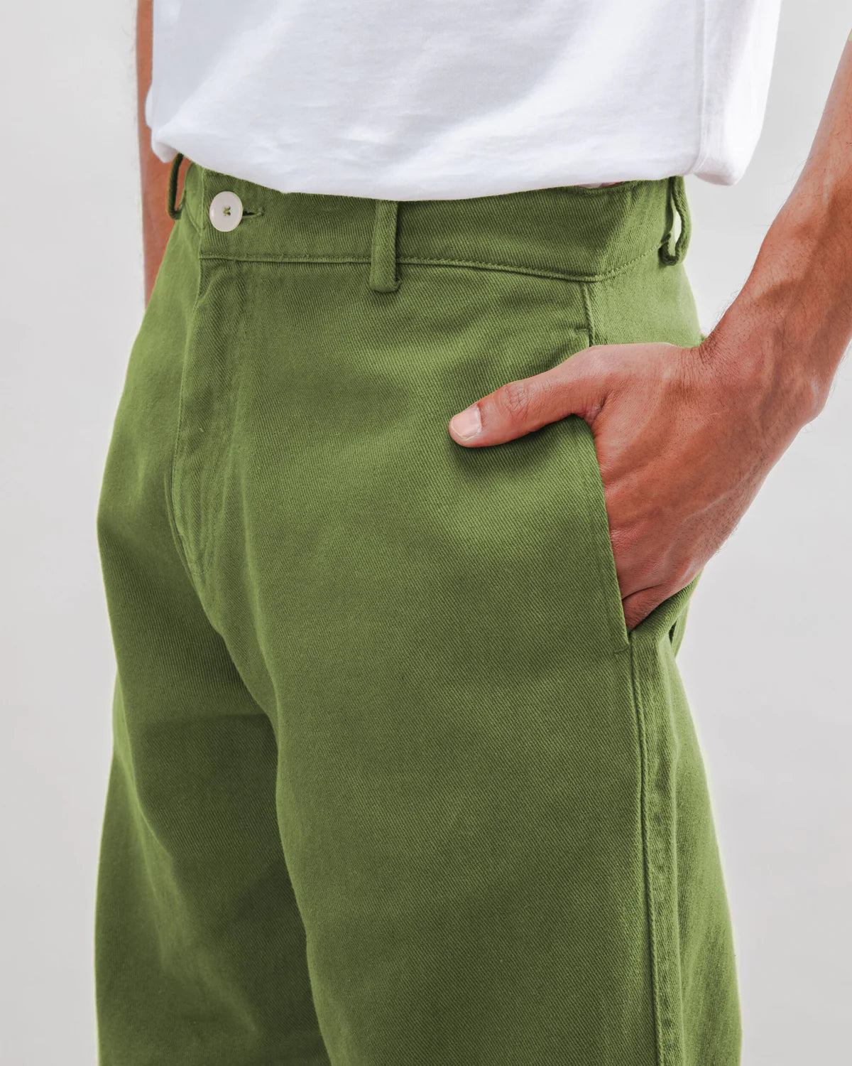 Pantaloni Carpenter Twill Green