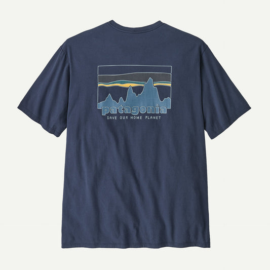 Tricou '73 Skyline Organic New Navy