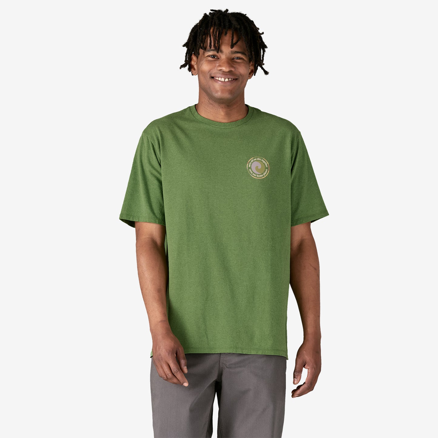 Tricou Unity Fitz Responsabili Tee Terrain Green