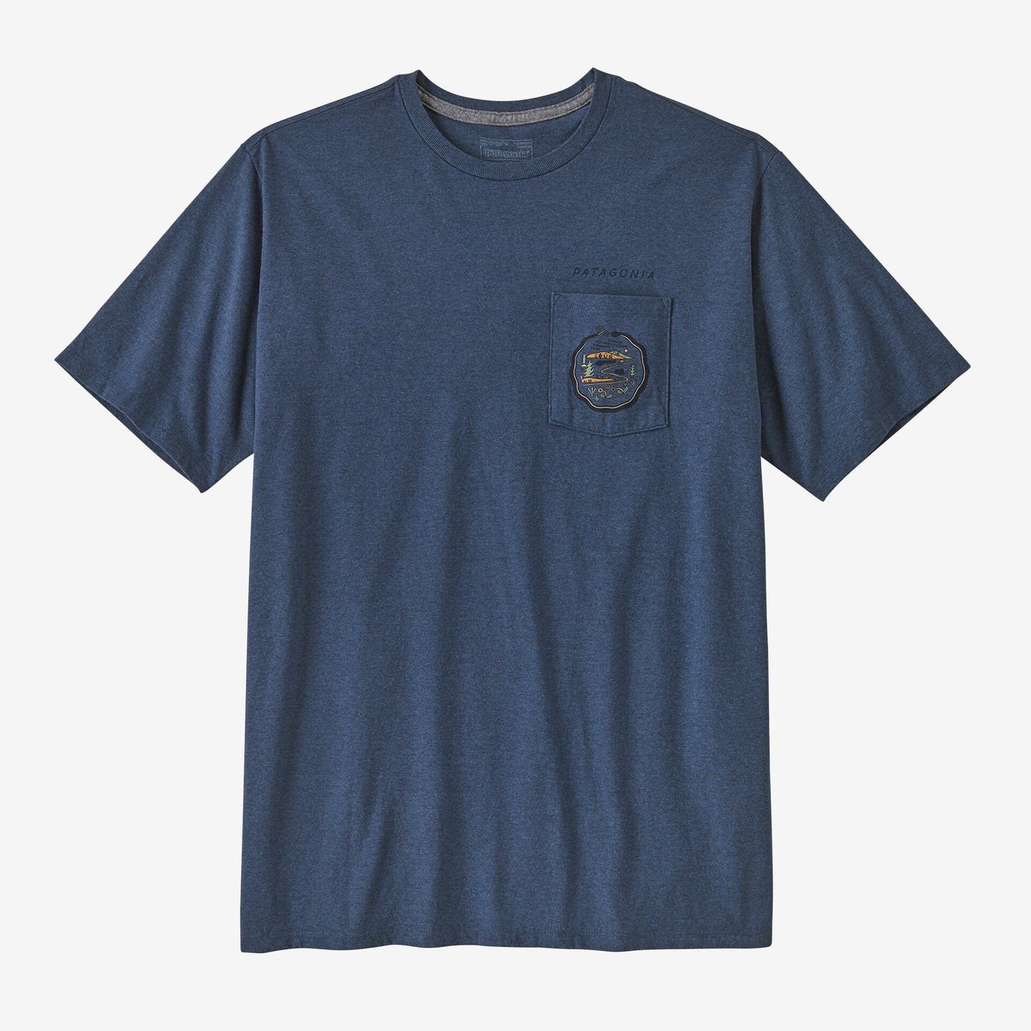 Tricou Commontrail Pocket Responsibili Tee Utility Blue