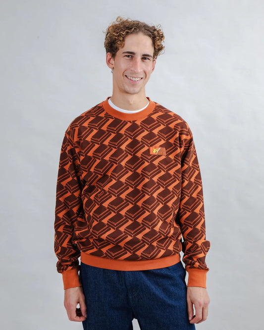 Sweatshirt Choco Allover