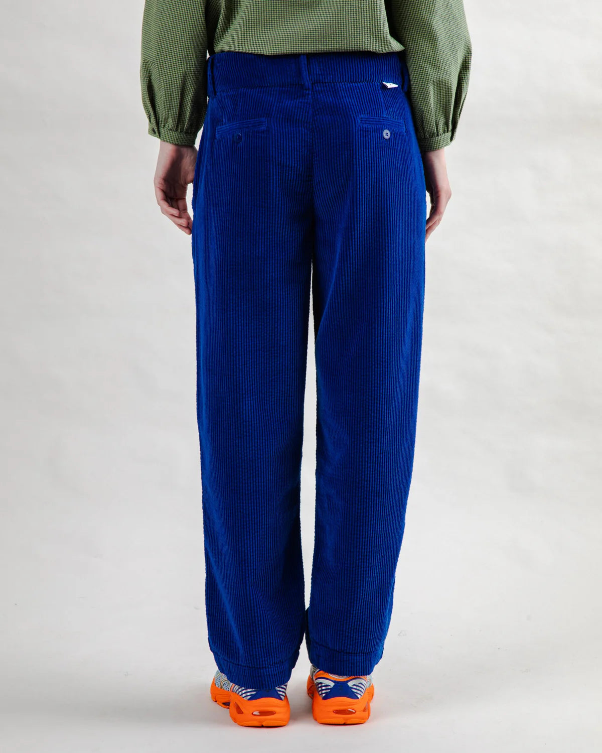 Pantaloni Corduroy Klein Blue