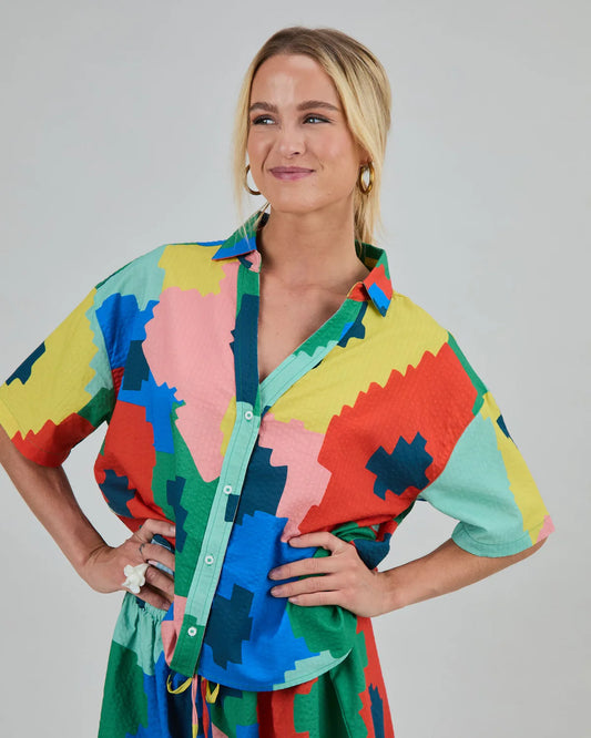 Bluzǎ MAXI FLOWER BALI