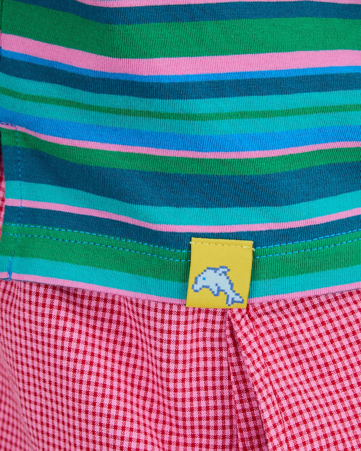 Tricou STRIPES BOXY Blue