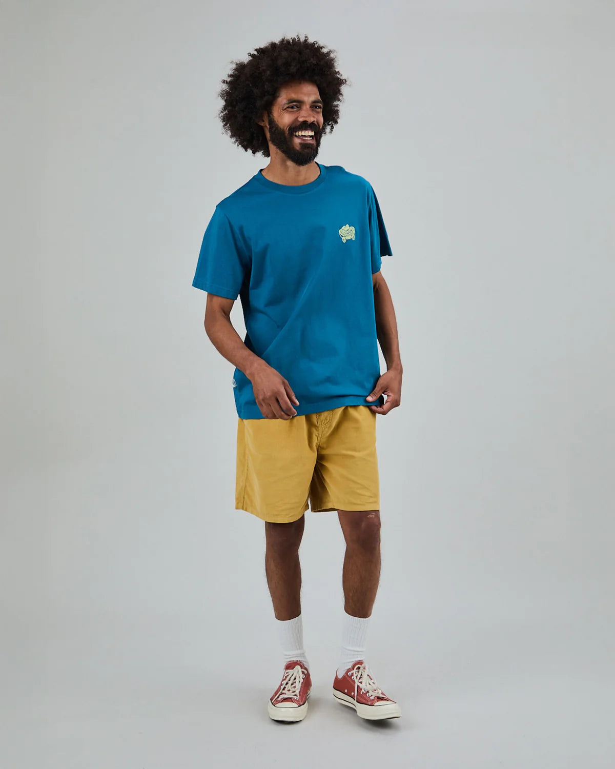 Tricou CROCODYLUS Blue