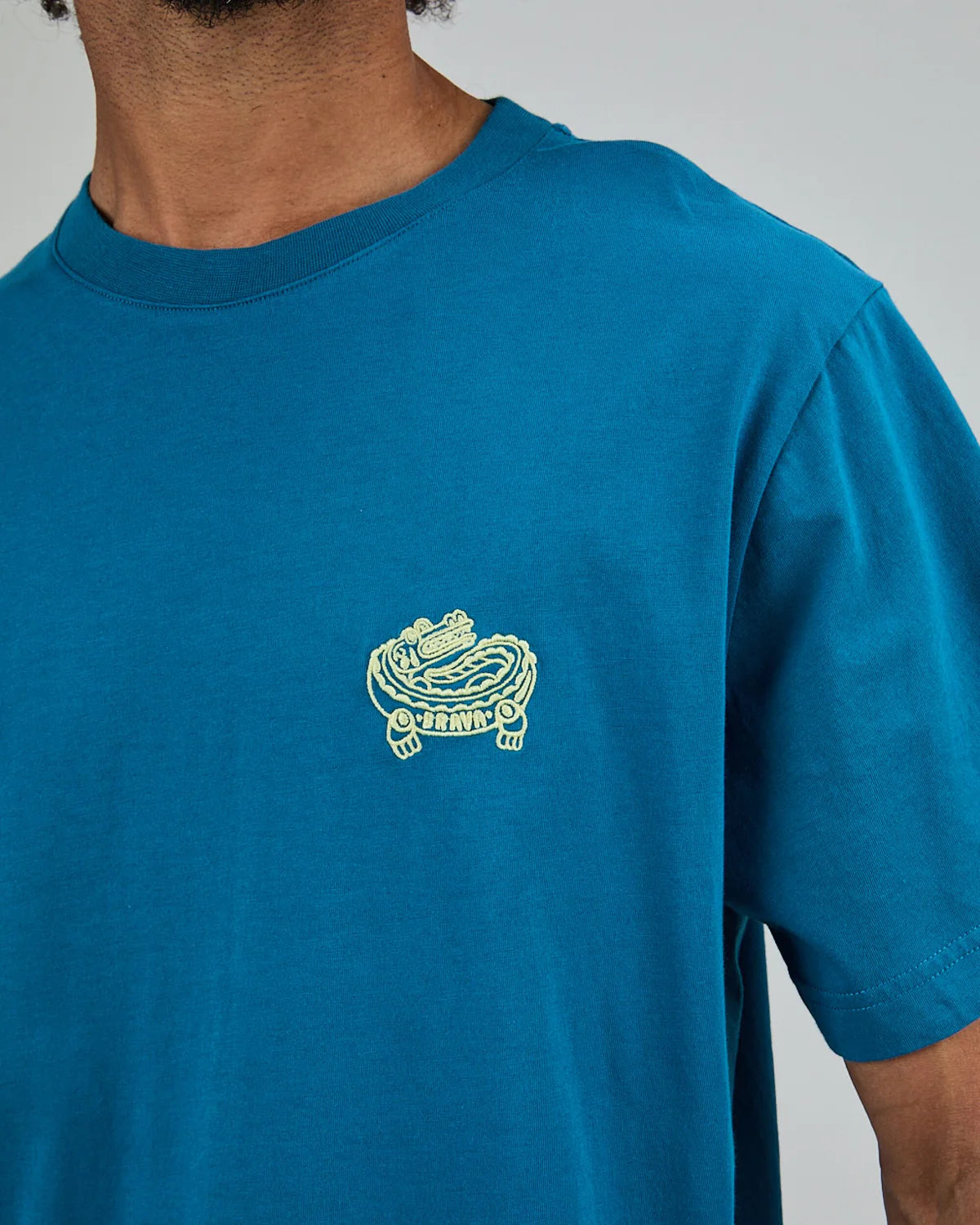 Tricou CROCODYLUS Blue