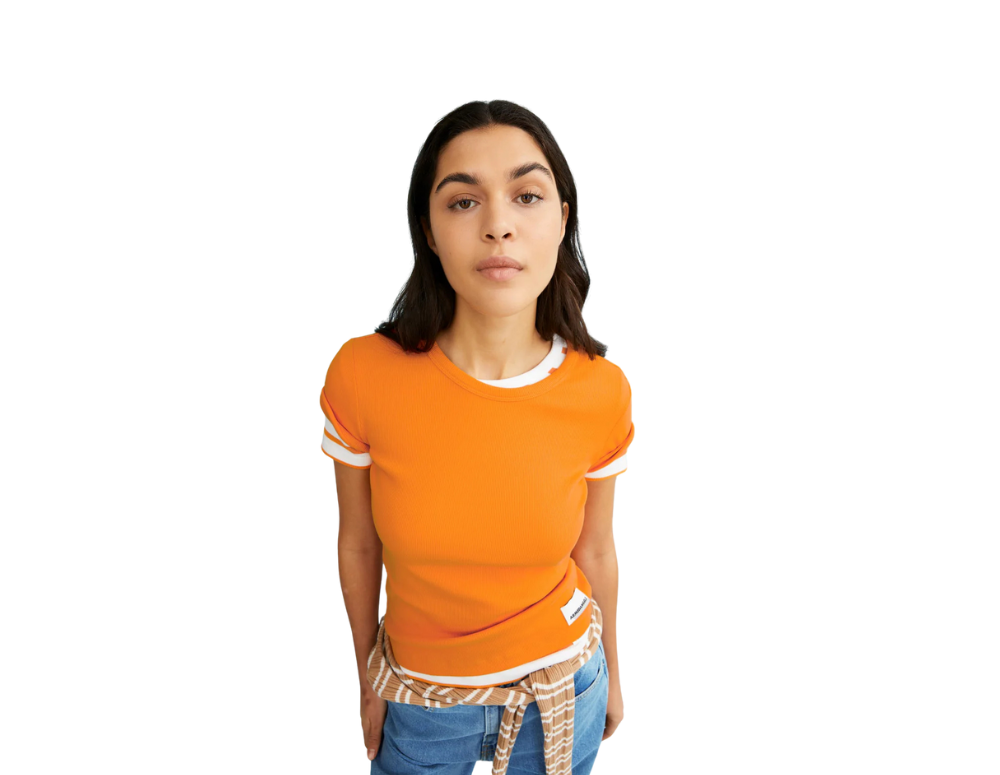 Tricou KARDAA Light Tangerine