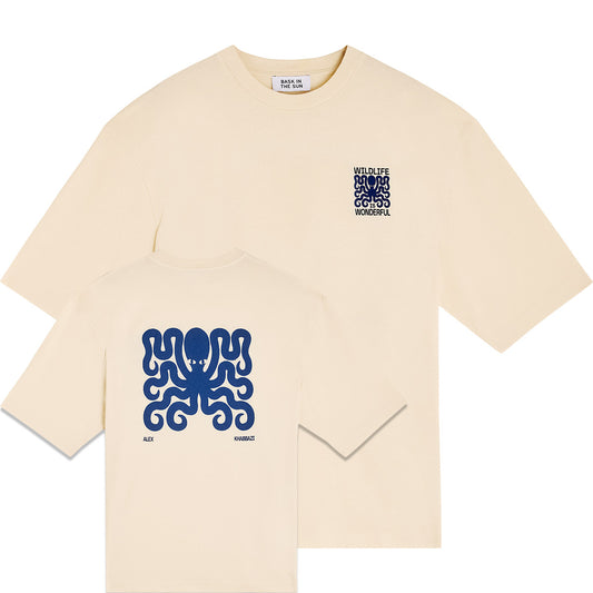 Tricou Cream PULPO