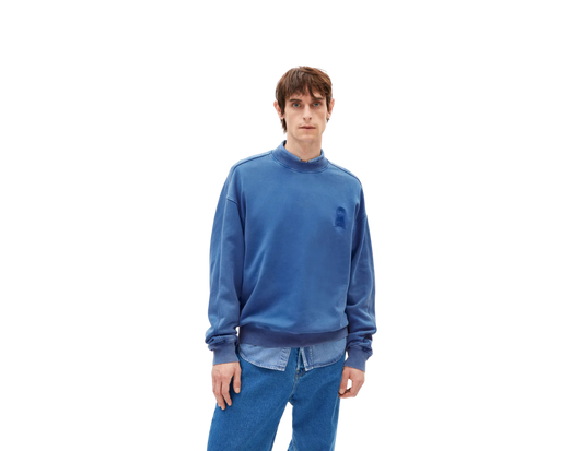 Bluză EMAAL GMT DYE Dynamo Blue Washed