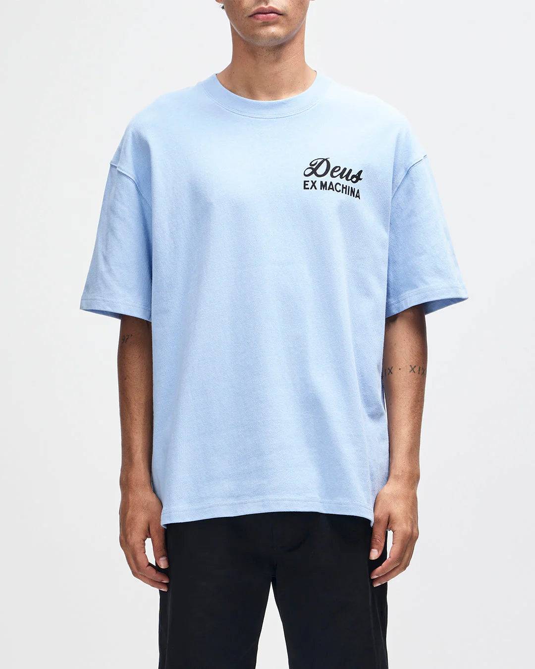 Tricou HARAJUKU Cerulean Blue