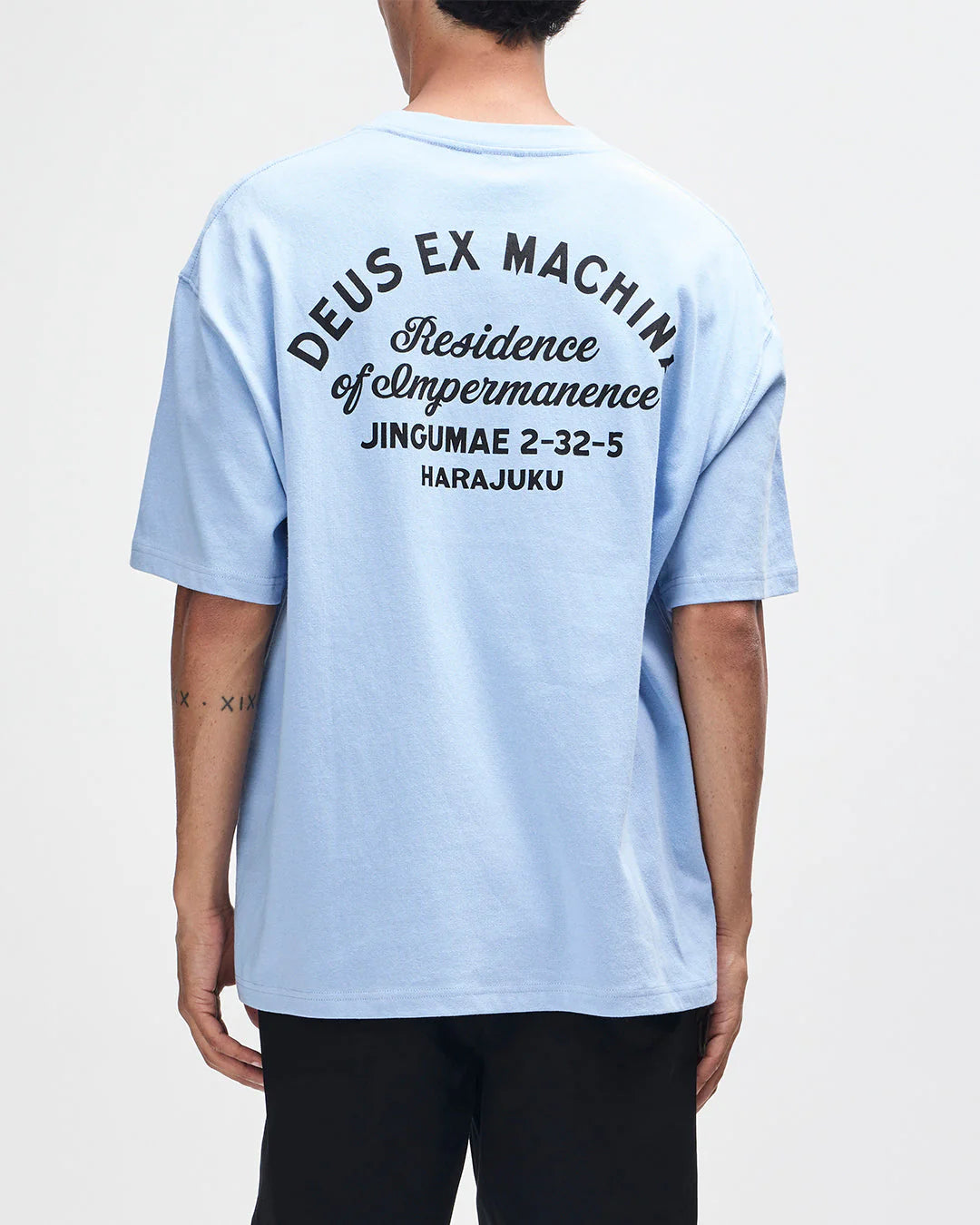 Tricou HARAJUKU Cerulean Blue